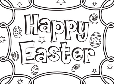 easter bunny coloring pages games cool - photo #35