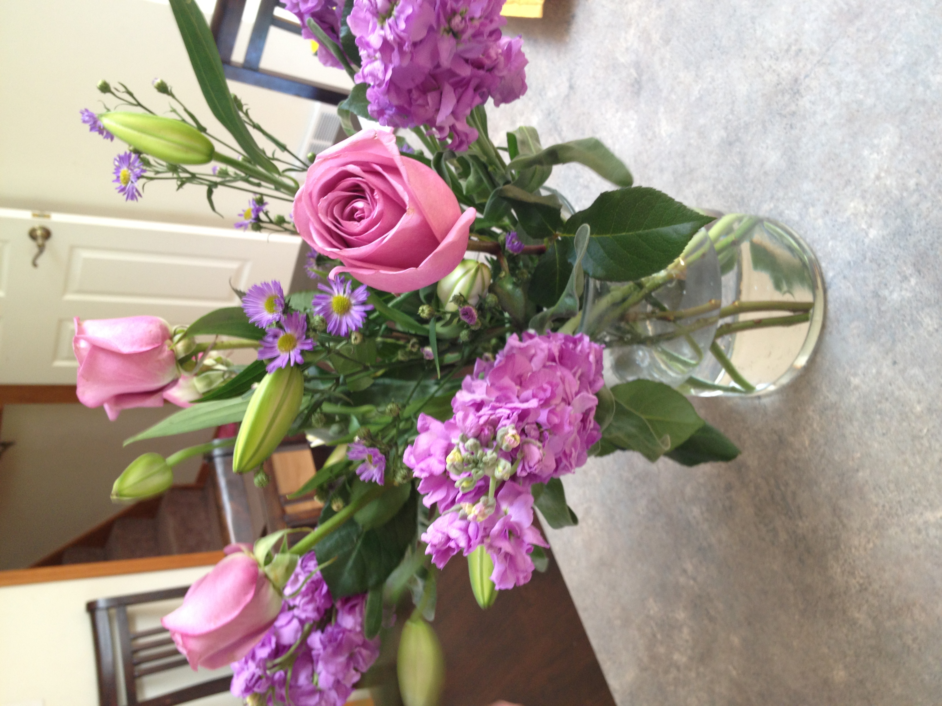 Lavender Rose & Lily Celebration Bouquet Review Mommies with Cents