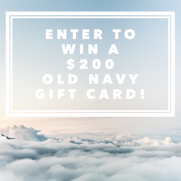 200 Old Navy Gift Card Giveaway (Ends 7/9)