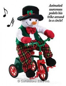 3 Wheeling Snowman
