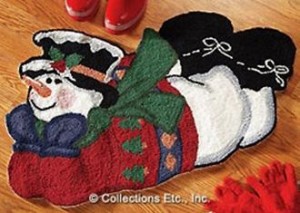 Sammy Snowman Rug