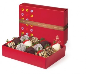Chocolate Dipped Strawberries with Mixed Toppings