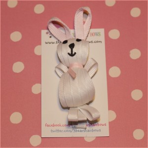 bunny hair clip