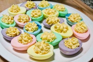 deviled eggs