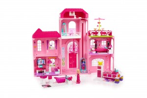 barbie mansion inside