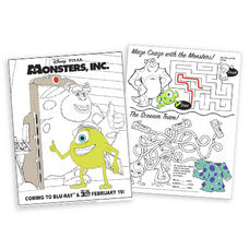 Monsters Inc Printable