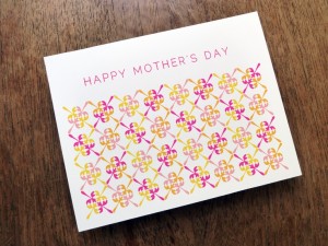 DIY M Day Card