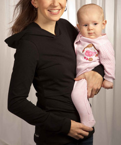 nursing hoodie