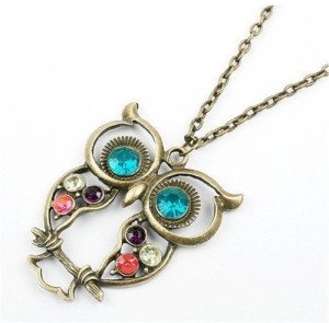 owl necklace