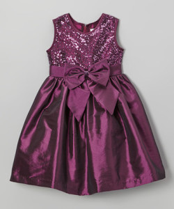 Plum dress