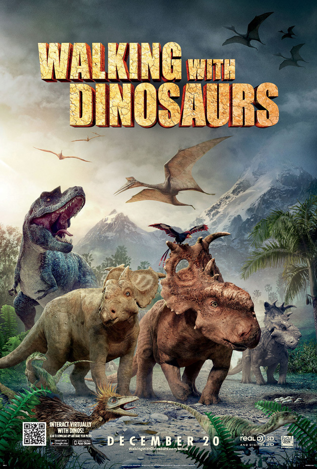 walking with dinos poster