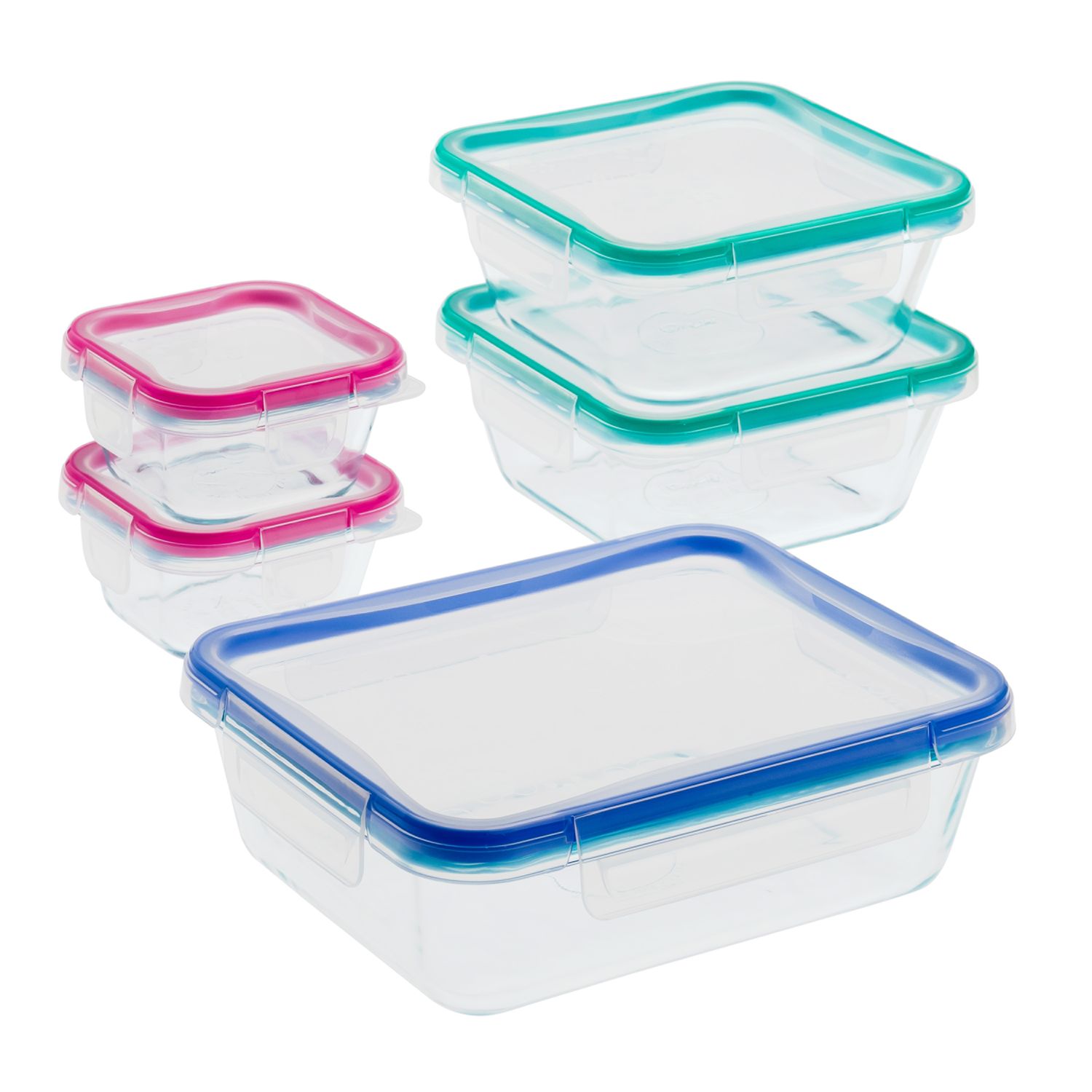 Save on Pyrex Glass Snapware Square Spillproof Food Keeper wtih Lid Order  Online Delivery