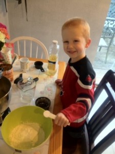 cooking with kids