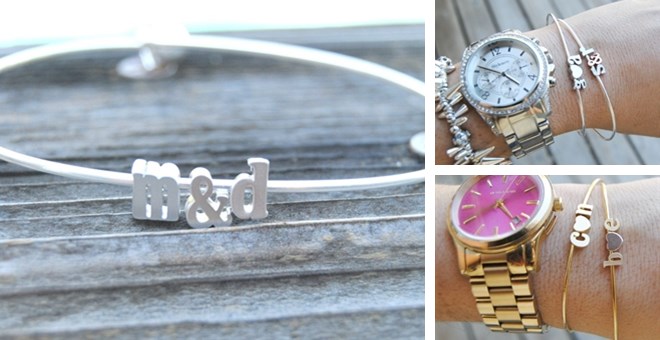 initial bracelet