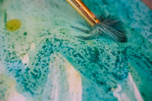 glistening salt paint art pic2