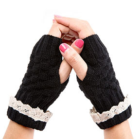 fingerless gloves
