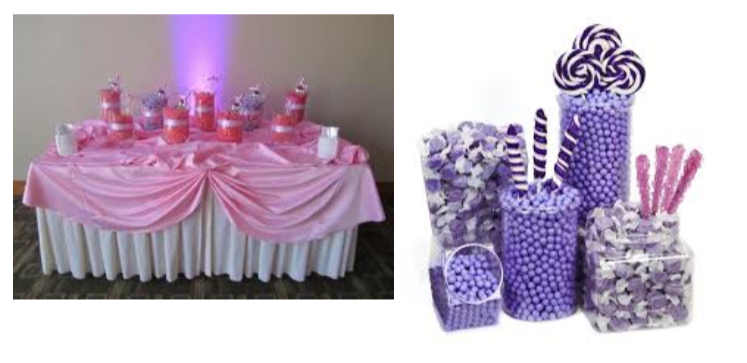 candy buffet