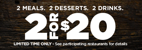 2 for $20