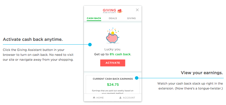 Giving Assistant