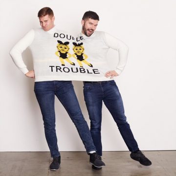 double header sweater