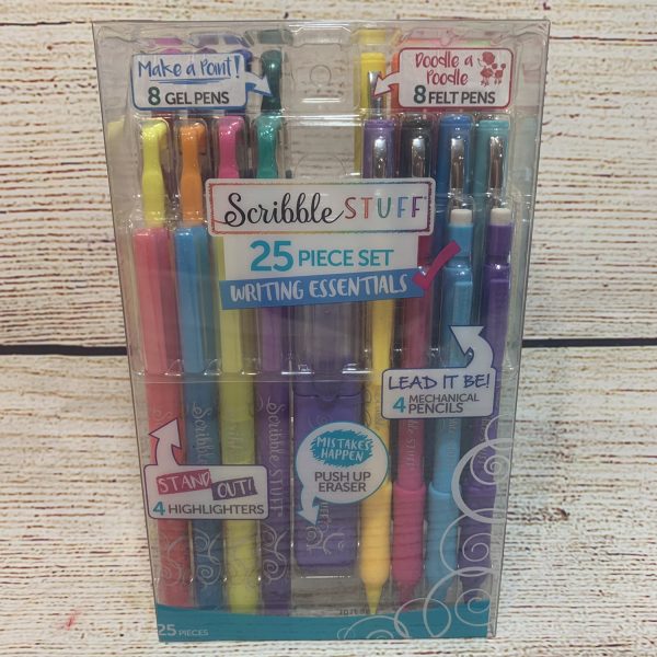 Scribble Stuff Scented Pens & Pencils Coloring - Back To School