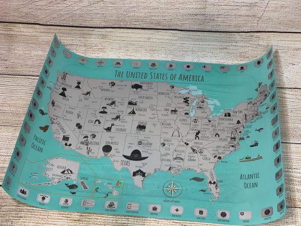Elsewhere Scratch Off Map