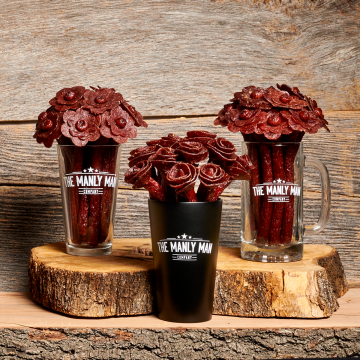 beef jerky flowers